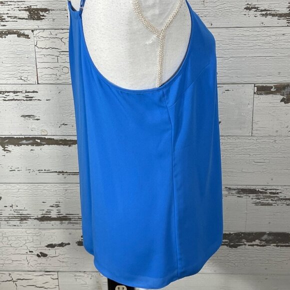 LILLY PULITZER Dusk Tank Top Bennett Blue Sz XS  #002081 - Picture 4 of 7